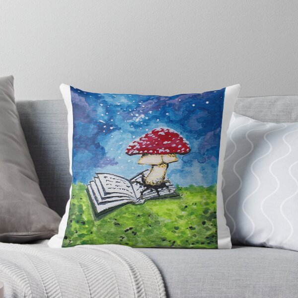 Item preview, Mushroom and Book  designed and sold by Ruthie Covert.