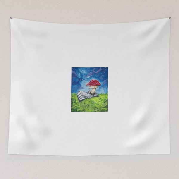 Item preview, Mushroom and Book  designed and sold by Ruthie Covert.