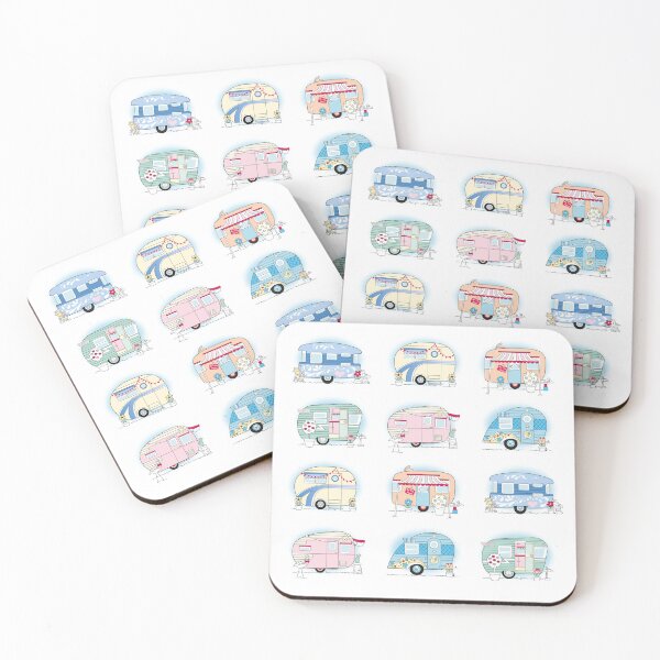 Item preview, Cute RV Caravan Campers designed and sold by Christine  Briggs.