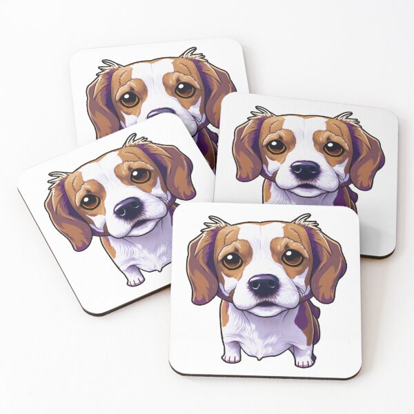 Item preview, Anxious Beagle - Dog designed and sold by jgvisualarts.