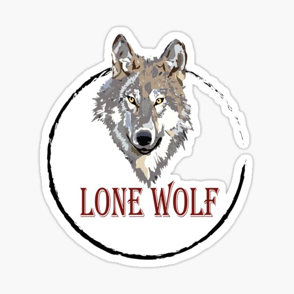Aperçu de l'œuvre Loup solitaire créée et vendue par S_Wear.