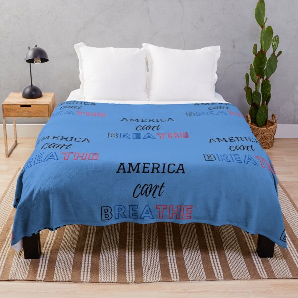 Item preview, America can t breathe slim fit t-shirt designed and sold by ConnyBohm.