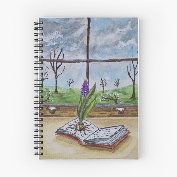 Item preview, Hyacinth and Book designed and sold by Ruthie Covert.