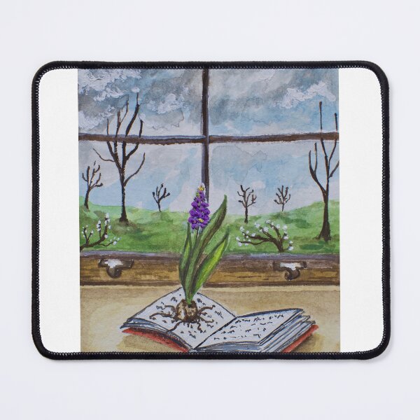 Item preview, Hyacinth and Book designed and sold by Ruthie Covert.