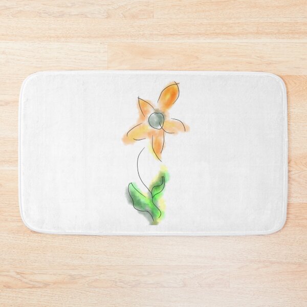 Item preview, Cute daisy flower digital watercolour  designed and sold by WorldOfWendyArt.