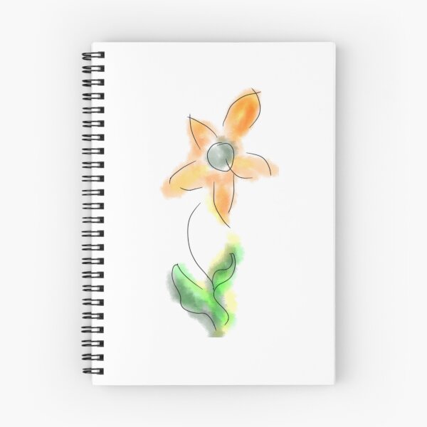 Item preview, Cute daisy flower digital watercolour  designed and sold by WorldOfWendyArt.