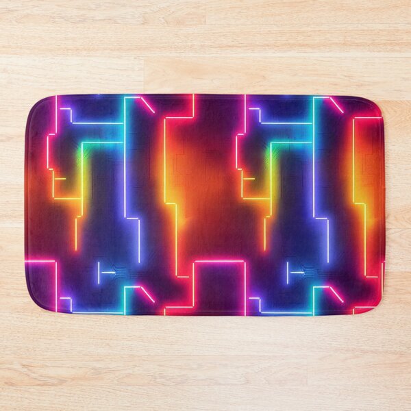 Item preview, Cyberpunk Neon Stripe Electronics designed and sold by Unicorn Trainwreck.