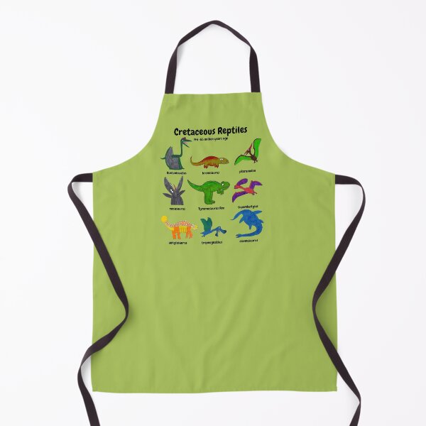 Item preview, Reptiles from the Cretaceous Period-green designed and sold by dladieu.