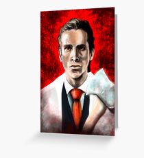 American Psycho Greeting Card