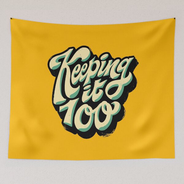 Item preview, Keeping it 100 designed and sold by bennetthuskers.
