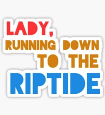 Riptide Sticker