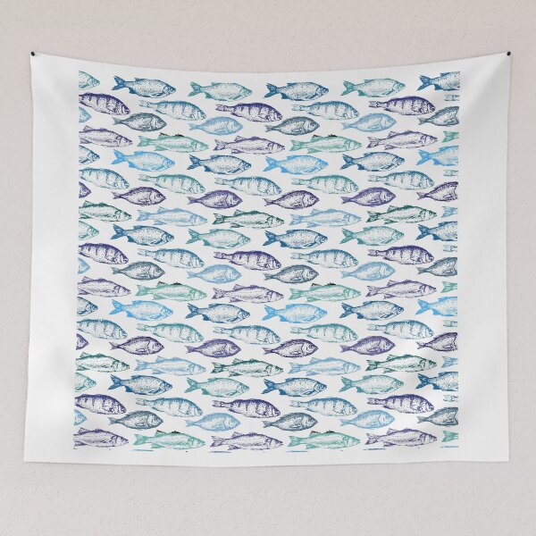 Item preview, Blue Fish designed and sold by TLTextiles.