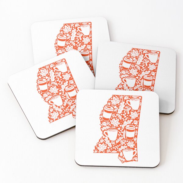 Item preview, Autumn Season Mississippi Red Silhouette  designed and sold by missmann.