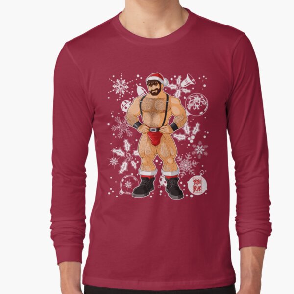 ADAM LIKES SANTA Long Sleeve T-Shirt