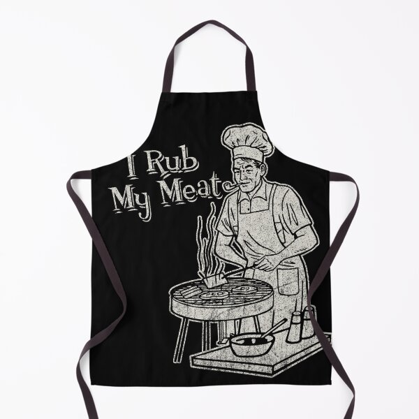 Item preview, I Rub My Meat designed and sold by Alema Art.