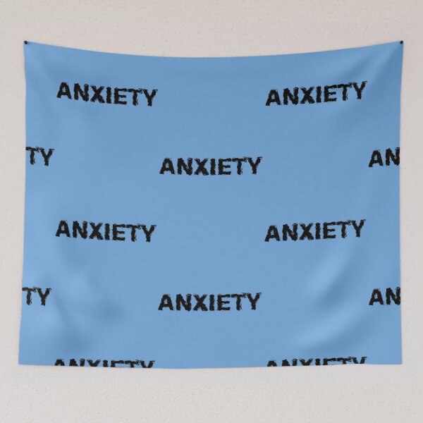 Item preview, Anxiety slim fit t-shirt  designed and sold by BertramSchutte.