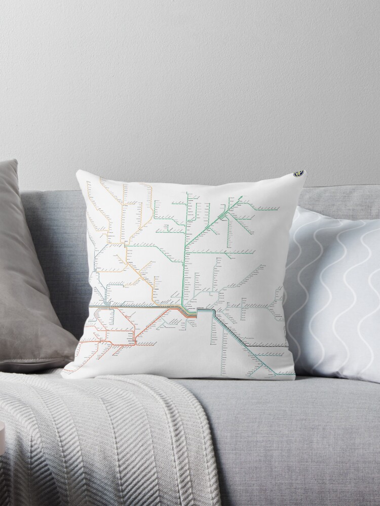 Item preview, Throw Pillow designed and sold by pmallis.