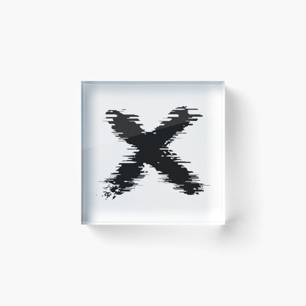 Item preview, X Marks the Spot - Digital Distortion designed and sold by freshWaterCo.
