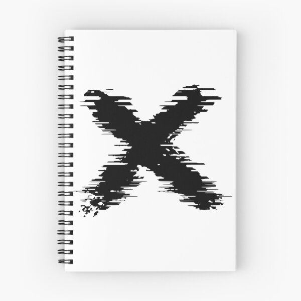 Item preview, X Marks the Spot - Digital Distortion designed and sold by freshWaterCo.