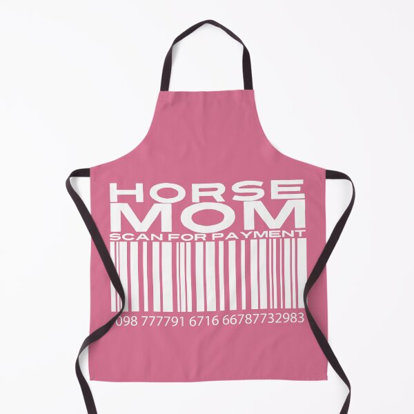 Item preview, Horse Mom Scan For Payment | Horse Mom | Equestrian Mom (Black Lettering Available) designed and sold by Wavecrest Wearables.