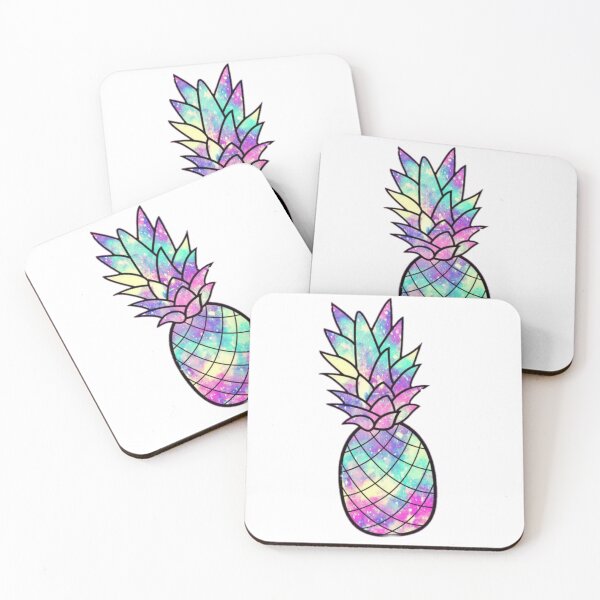 Item preview, Galaxy Pineapple | Anatomy of a Pineapple  designed and sold by DuaaSiddiqui.