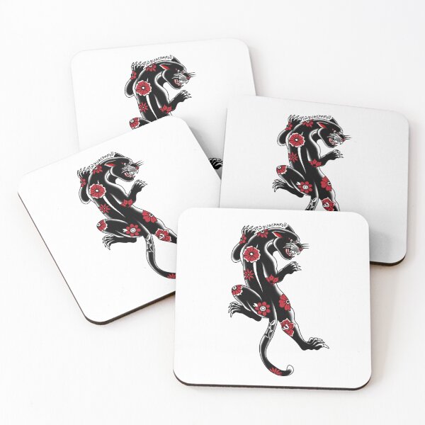 Item preview, Flower Panther designed and sold by guacnnroll.