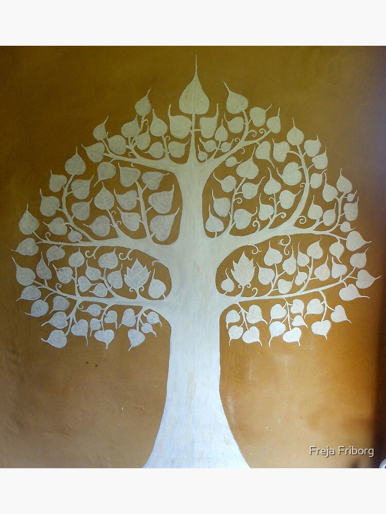 Breathing Buddha - Tree of Life - Mindfullness Meditation Art