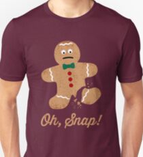 Oh, Snap! Gingerbread Man Unisex T-Shirt