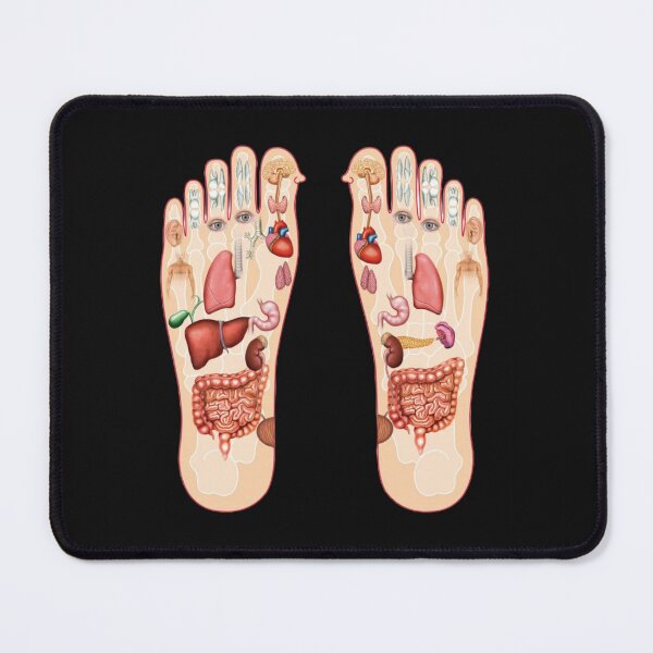 Artikel-Vorschau von Foot Reflexology Map , designt und verkauft von LisaVerbeeck.