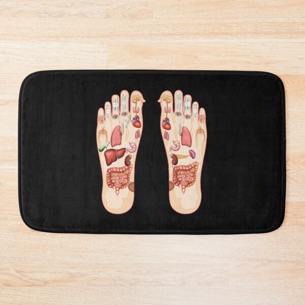 Item preview, Foot Reflexology Map  designed and sold by LisaVerbeeck.