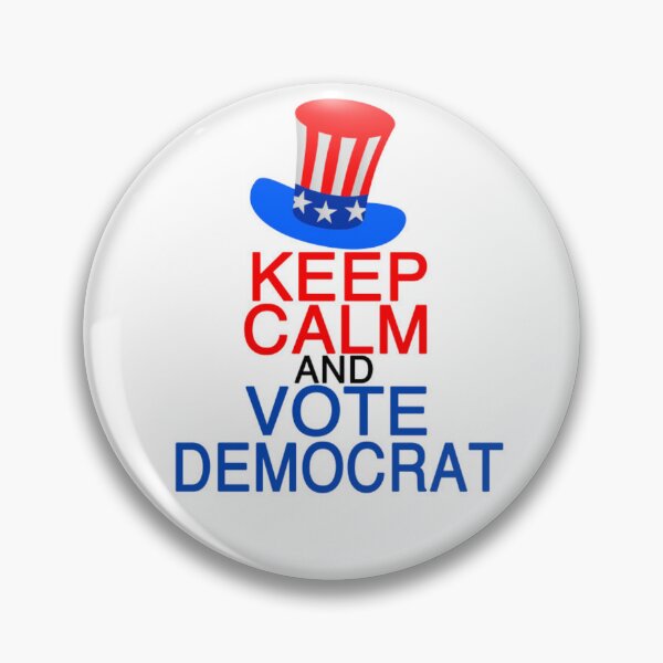 Item preview, Keep Calm and Vote Democrat (white) designed and sold by Steve Hudson.
