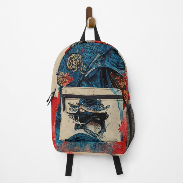 Item preview, Traditional Japanese Samurai Warrior with Katana in Hand designed and sold by Valro.