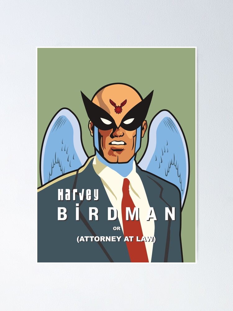 "Harvey Birdman" Poster for Sale by vtorgabriel | Redbubble
