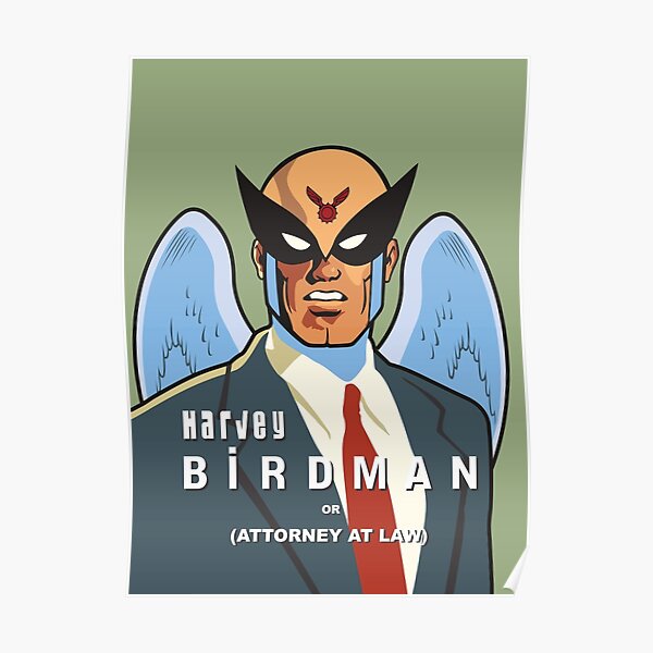Harvey Birdman Poster