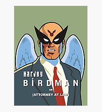 Harvey Birdman Photographic Print