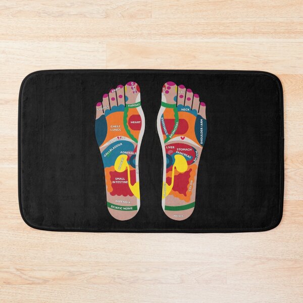 Item preview, Foot Reflexology Map  designed and sold by LisaVerbeeck.