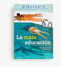 La mala educación (Pedro Almodóvar) Metal Print