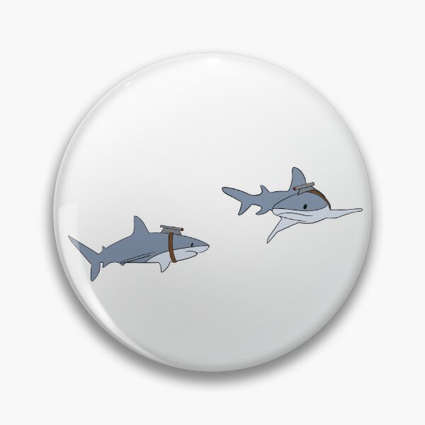 Item preview, Sharks with laser beams designed and sold by Hilary Morrison.