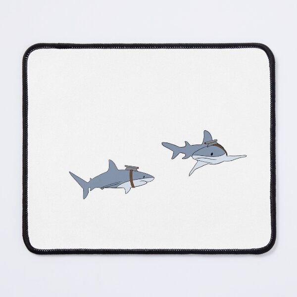 Item preview, Sharks with laser beams designed and sold by Hilary Morrison.