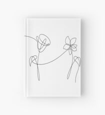 BTS VIER BLUMEN Notizbuch