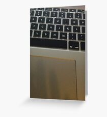 MACBOOK PRO Greeting Card