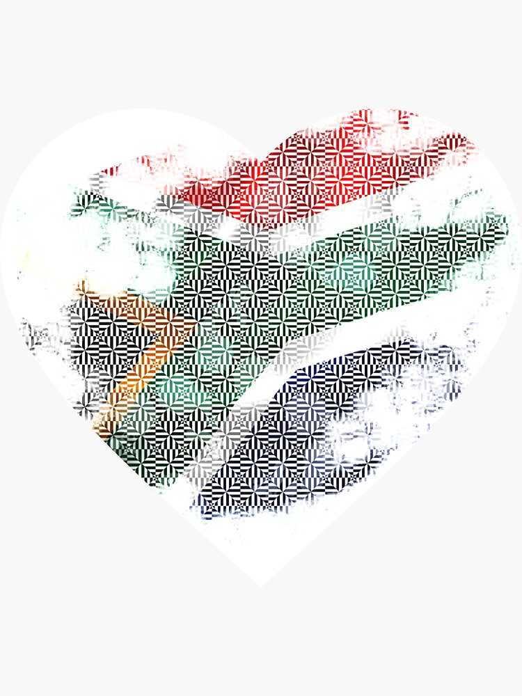 South African Flag Sticker For Sale By Eunicent Redbubble 5884