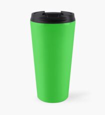 color lime green Travel Mug