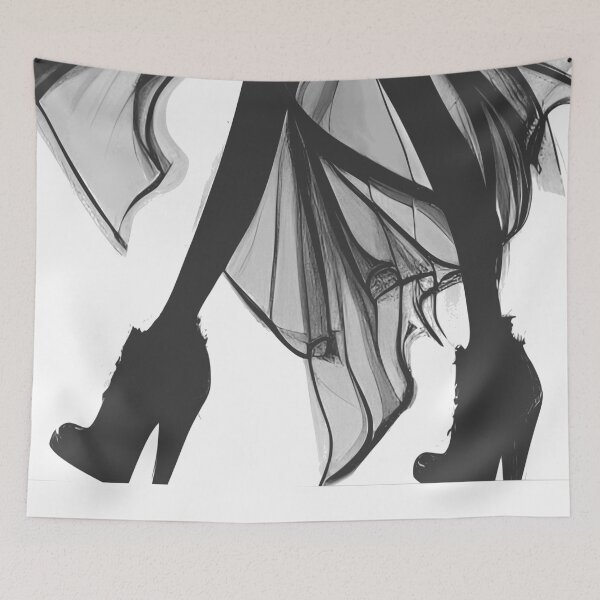 Item preview, Cute Black Boots designed and sold by Queen-Of-Wands.