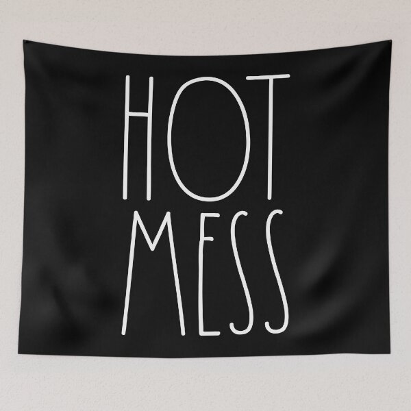 Item preview, Hot Mess White Rae Dunn Inspired Farmhouse designed and sold by FineElephant.