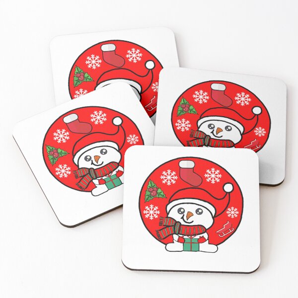 Item preview, Kawaii Christmas Snowman's Gift  designed and sold by GarnersDesigns.