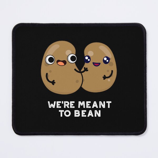 Item preview, We're Meant To Bean Funny Veggie Puns (Dark BG) designed and sold by punnybone.