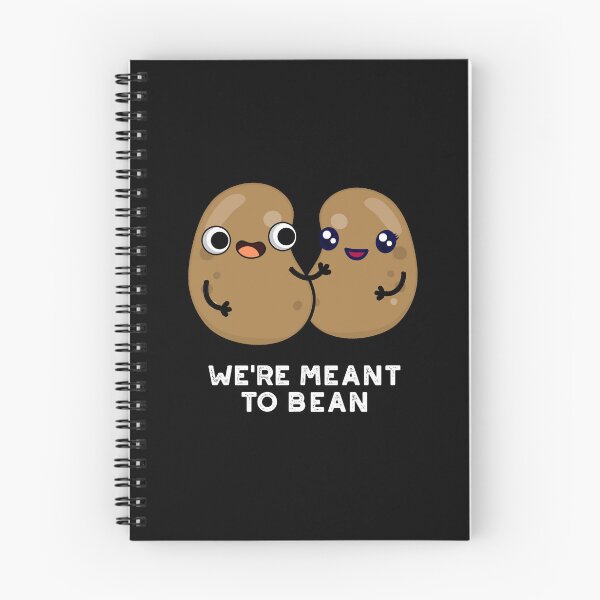 Item preview, We're Meant To Bean Funny Veggie Puns (Dark BG) designed and sold by punnybone.