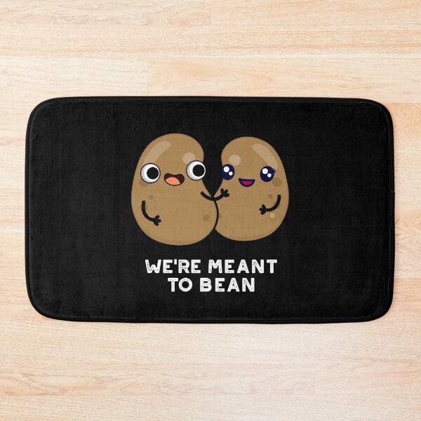 Item preview, We're Meant To Bean Funny Veggie Puns (Dark BG) designed and sold by punnybone.