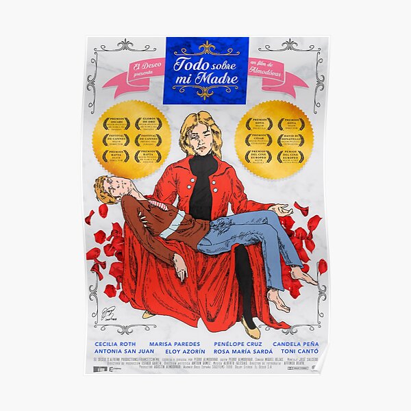 Todo sobre mi madre (Pedro Almodóvar) Póster